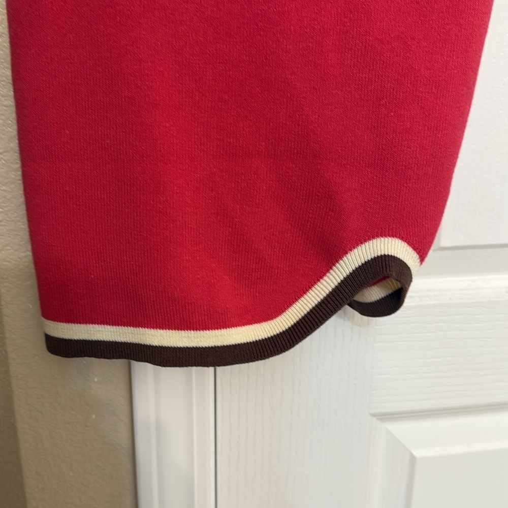 🌹Free people, beach 🌹Stylish Red Sleeveless Top dress - Picture 10 of 11